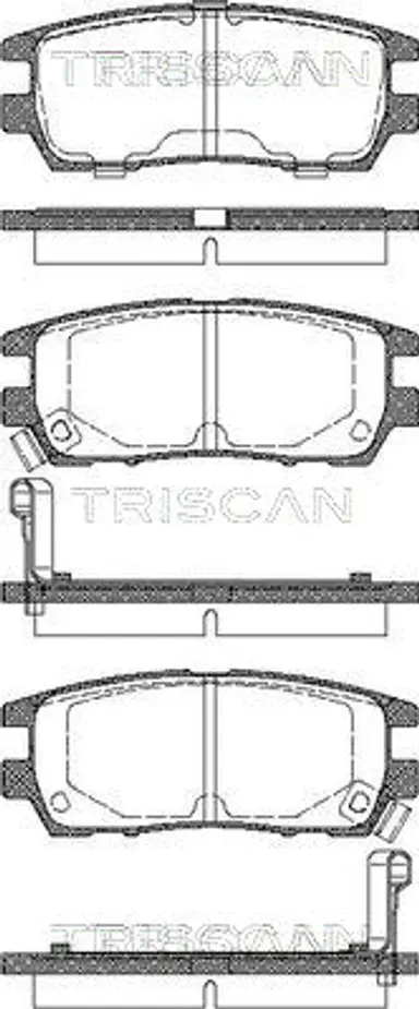JUEGO DE PASTILLAS DE FRENO