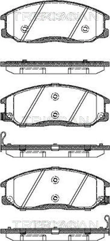 JUEGO DE PASTILLAS DE FRENO