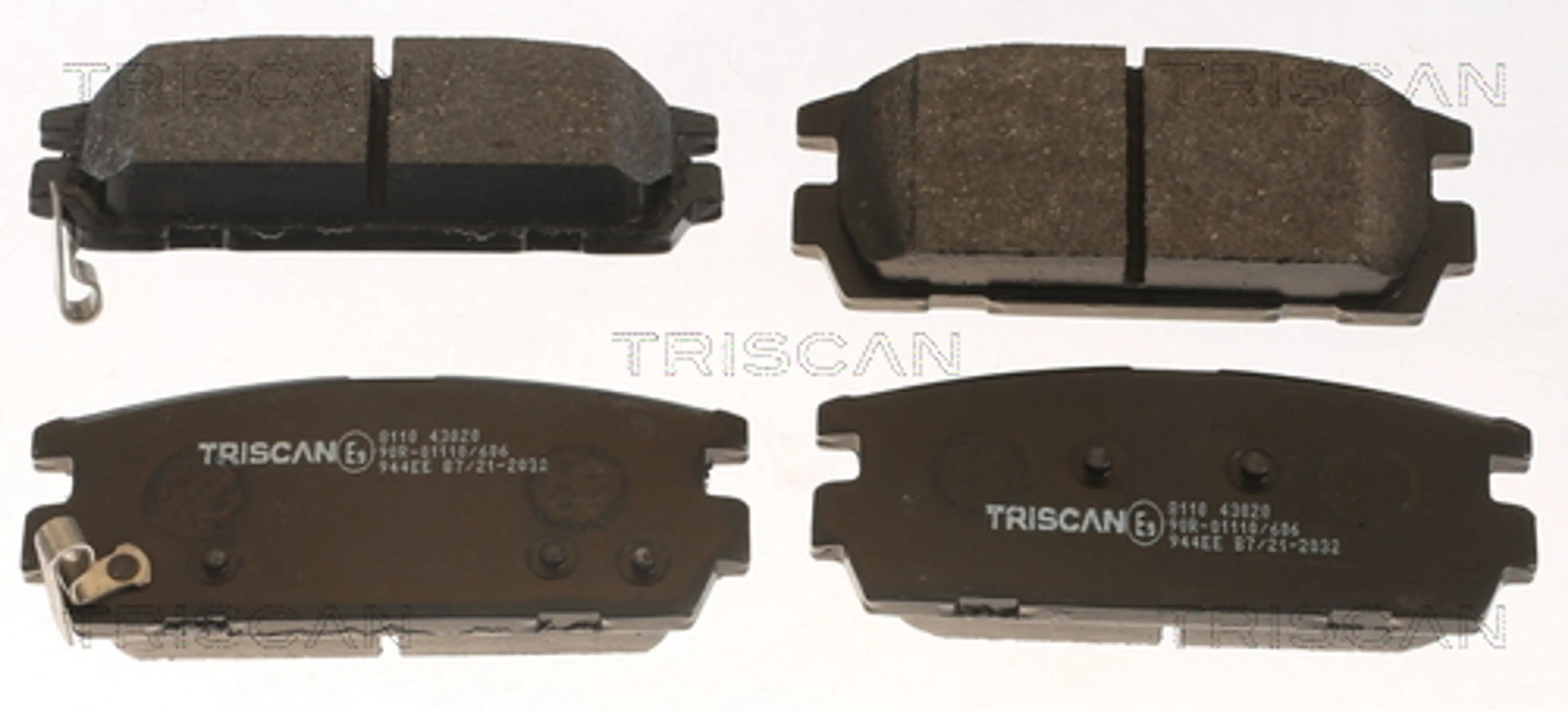 JUEGO DE PASTILLAS DE FRENO