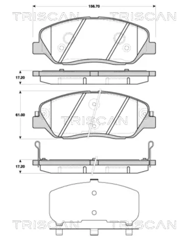 JUEGO DE PASTILLAS DE FRENO