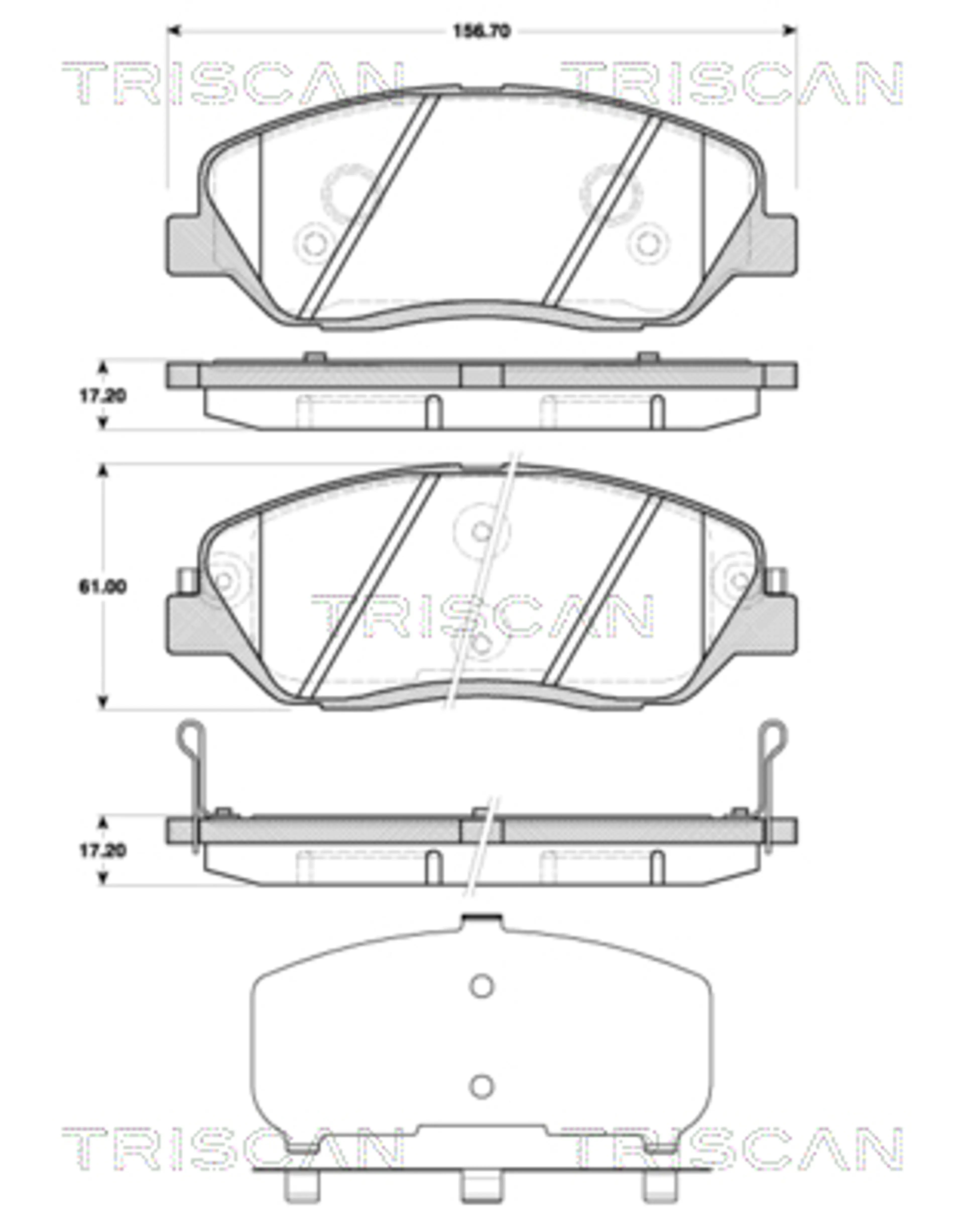 JUEGO DE PASTILLAS DE FRENO
