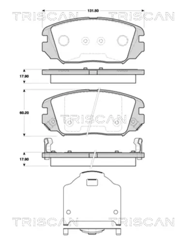 JUEGO DE PASTILLAS DE FRENO