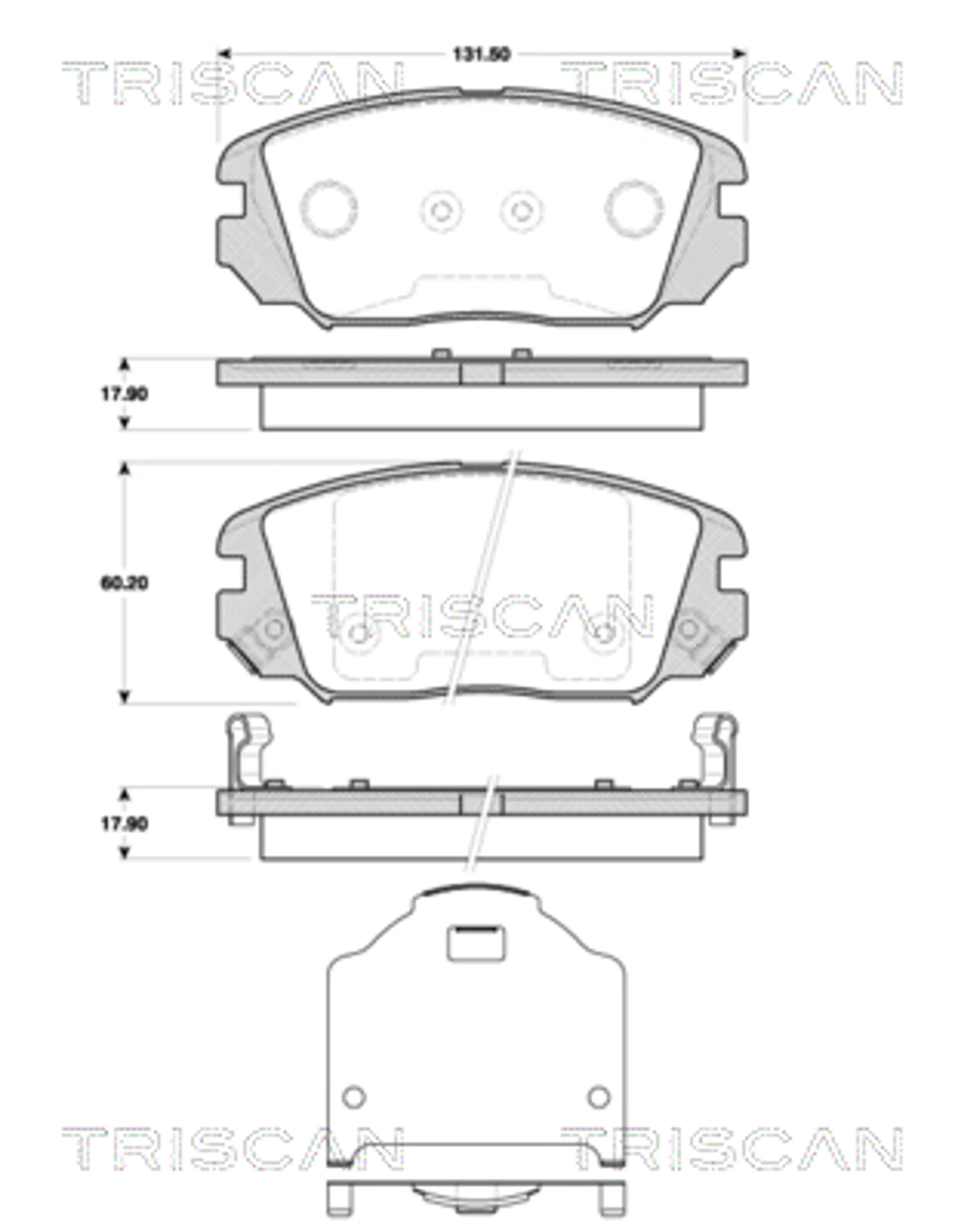 JUEGO DE PASTILLAS DE FRENO