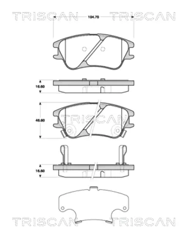 JUEGO DE PASTILLAS DE FRENO