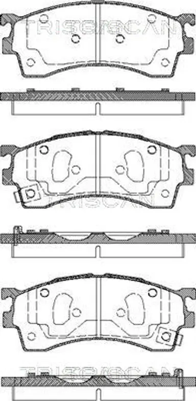JUEGO DE PASTILLAS DE FRENO