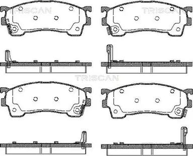 JUEGO DE PASTILLAS DE FRENO