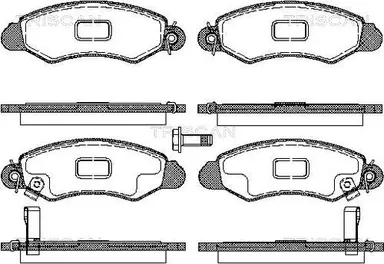 JUEGO DE PASTILLAS DE FRENO