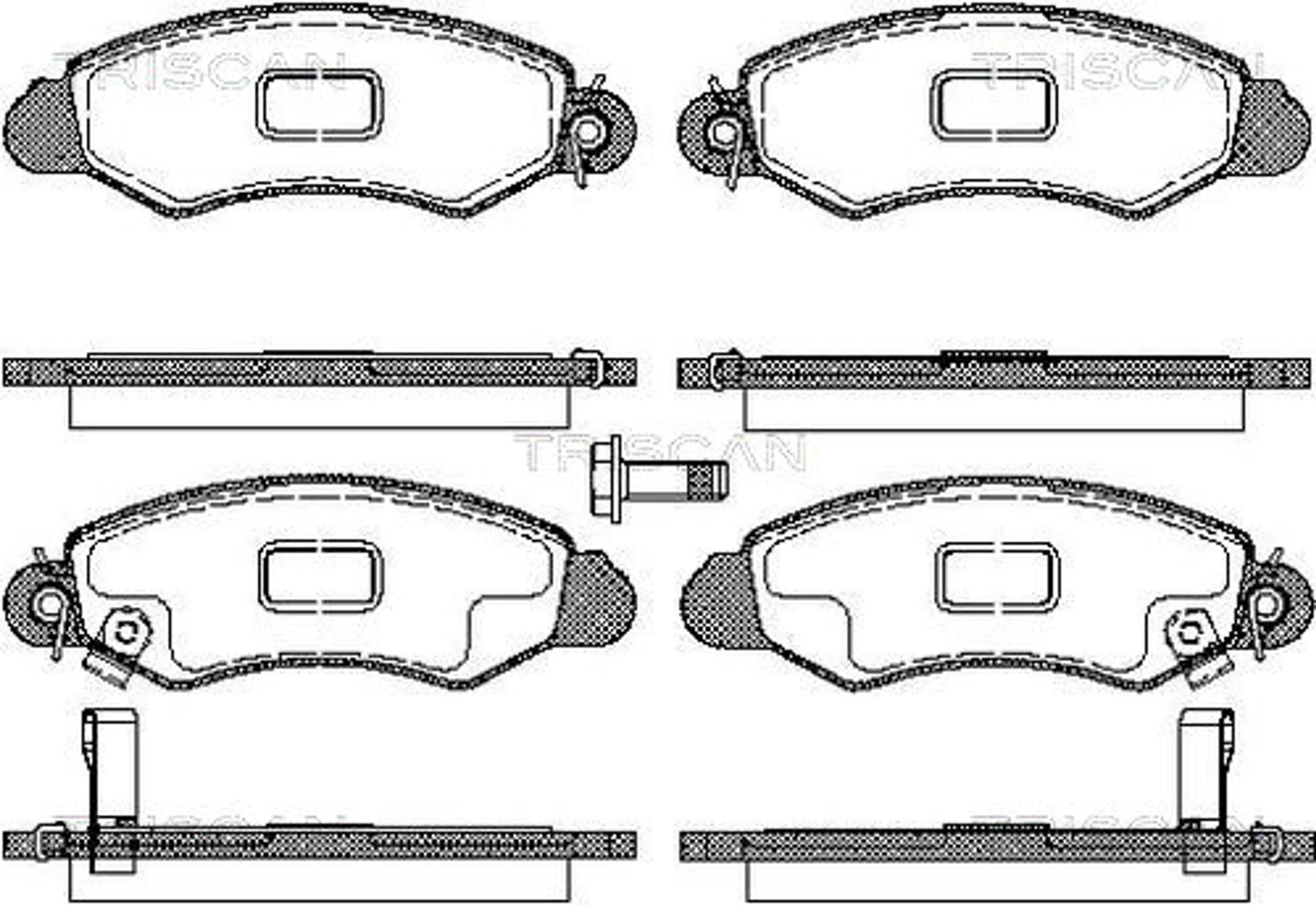 JUEGO DE PASTILLAS DE FRENO