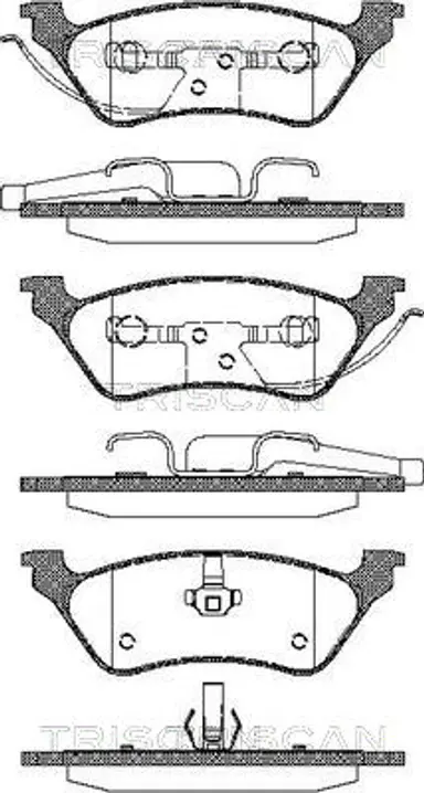 JUEGO DE PASTILLAS DE FRENO