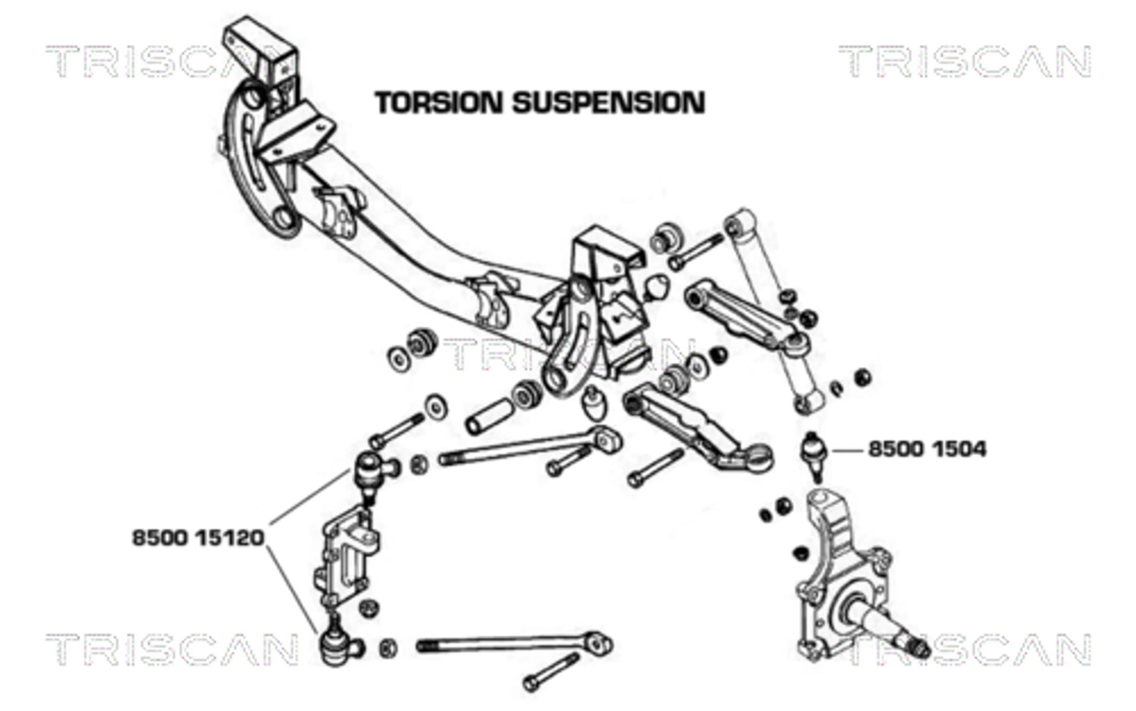 RÓTULA DE SUSPENSIÓN/CARGA