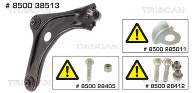 BARRA OSCILANTE, SUSPENSIÓN DE RUED
