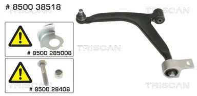 BARRA OSCILANTE, SUSPENSIÓN DE RUED