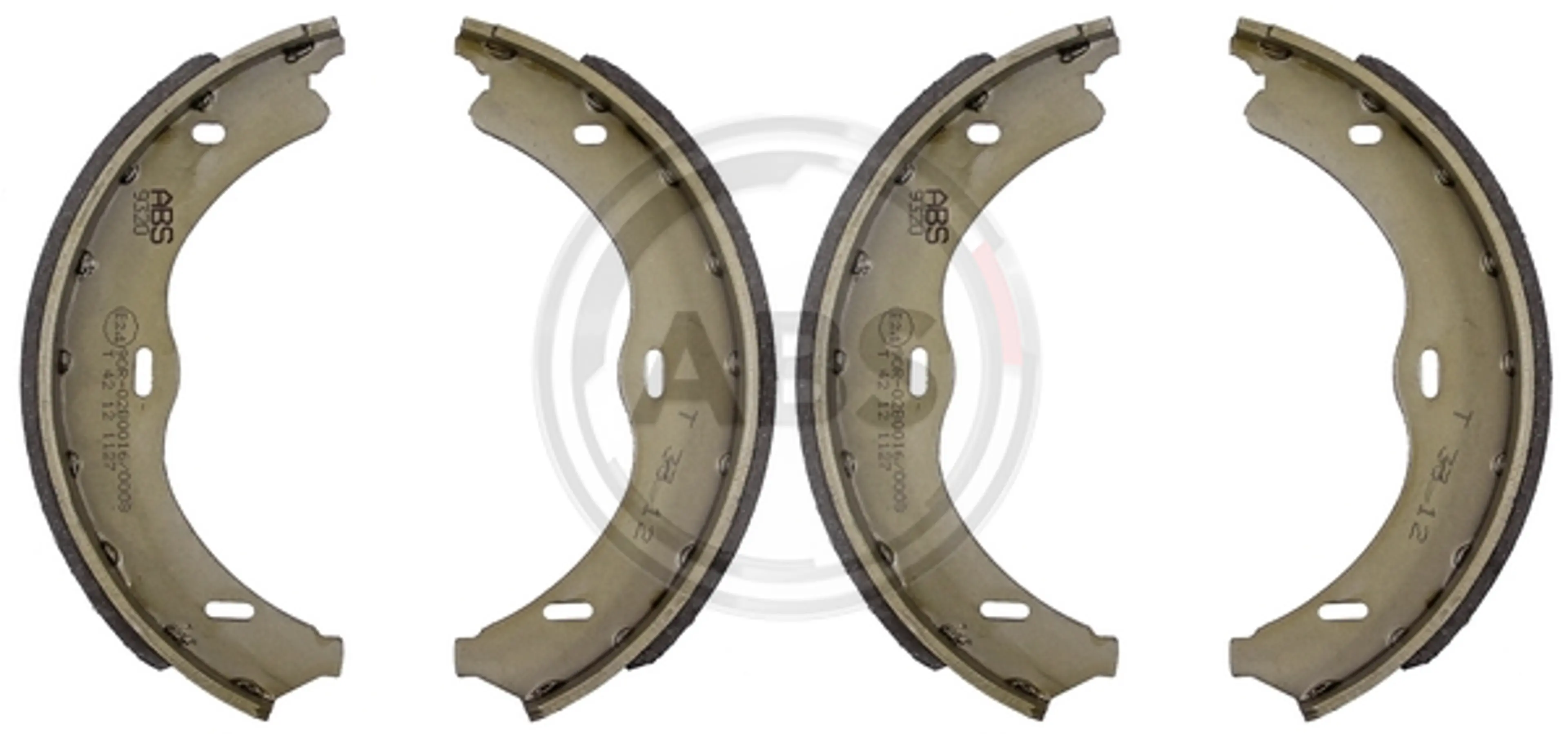 JUEGO DE ZAPATAS DE FRENOS, FRENO D