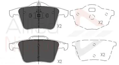 CD-KB - JUEGO DE PASTILLAS DE FRENO