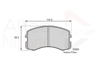 CD-KB - JUEGO DE PASTILLAS DE FRENO