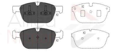 CD-KB - JUEGO DE PASTILLAS DE FRENO
