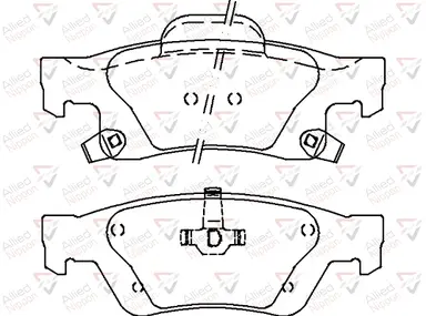 CD-KB - JUEGO DE PASTILLAS DE FRENO