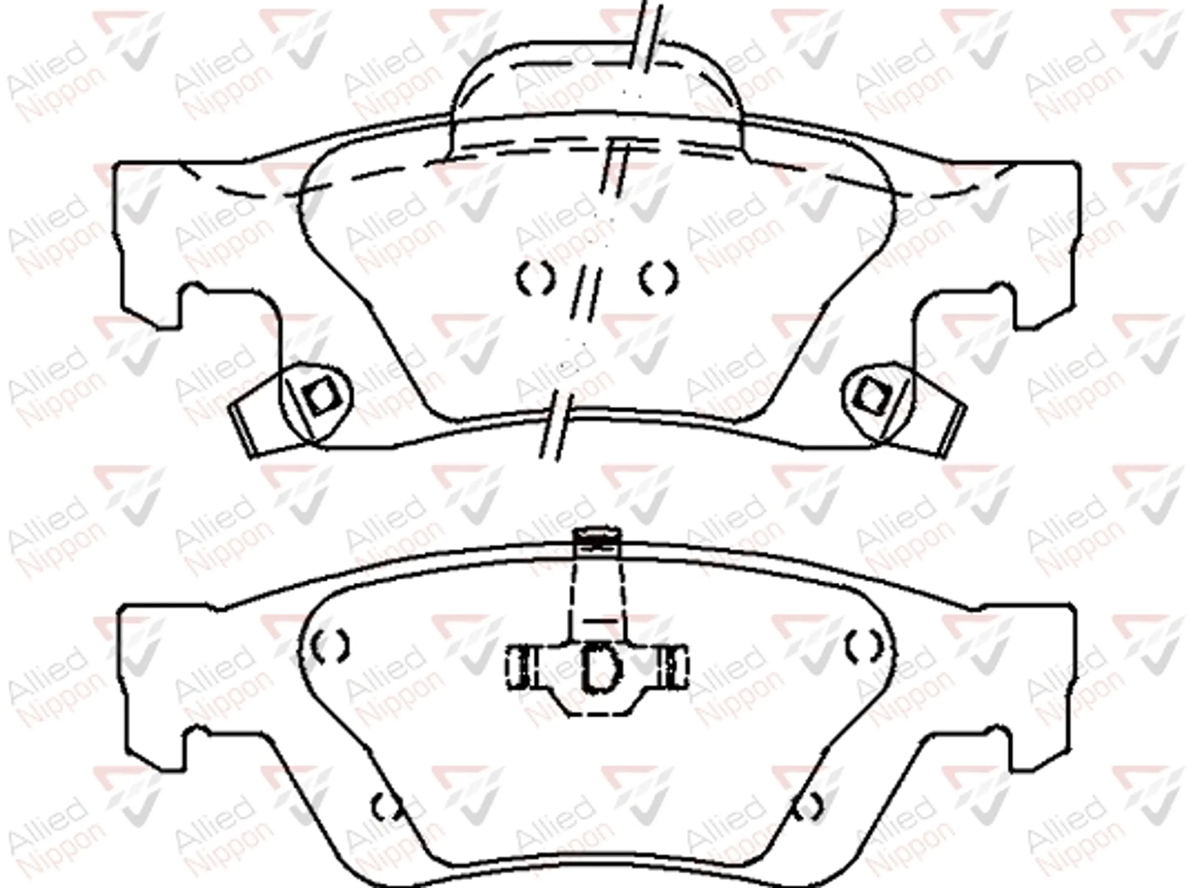 CD-KB - JUEGO DE PASTILLAS DE FRENO