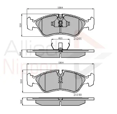 JUEGO DE PASTILLAS DE FRENO