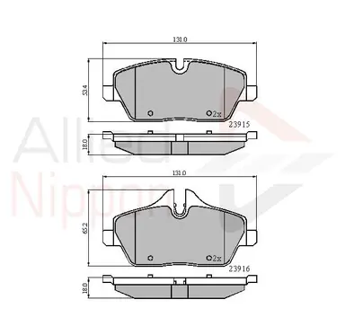 JUEGO DE PASTILLAS DE FRENO