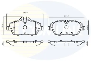 JUEGO DE PASTILLAS DE FRENO