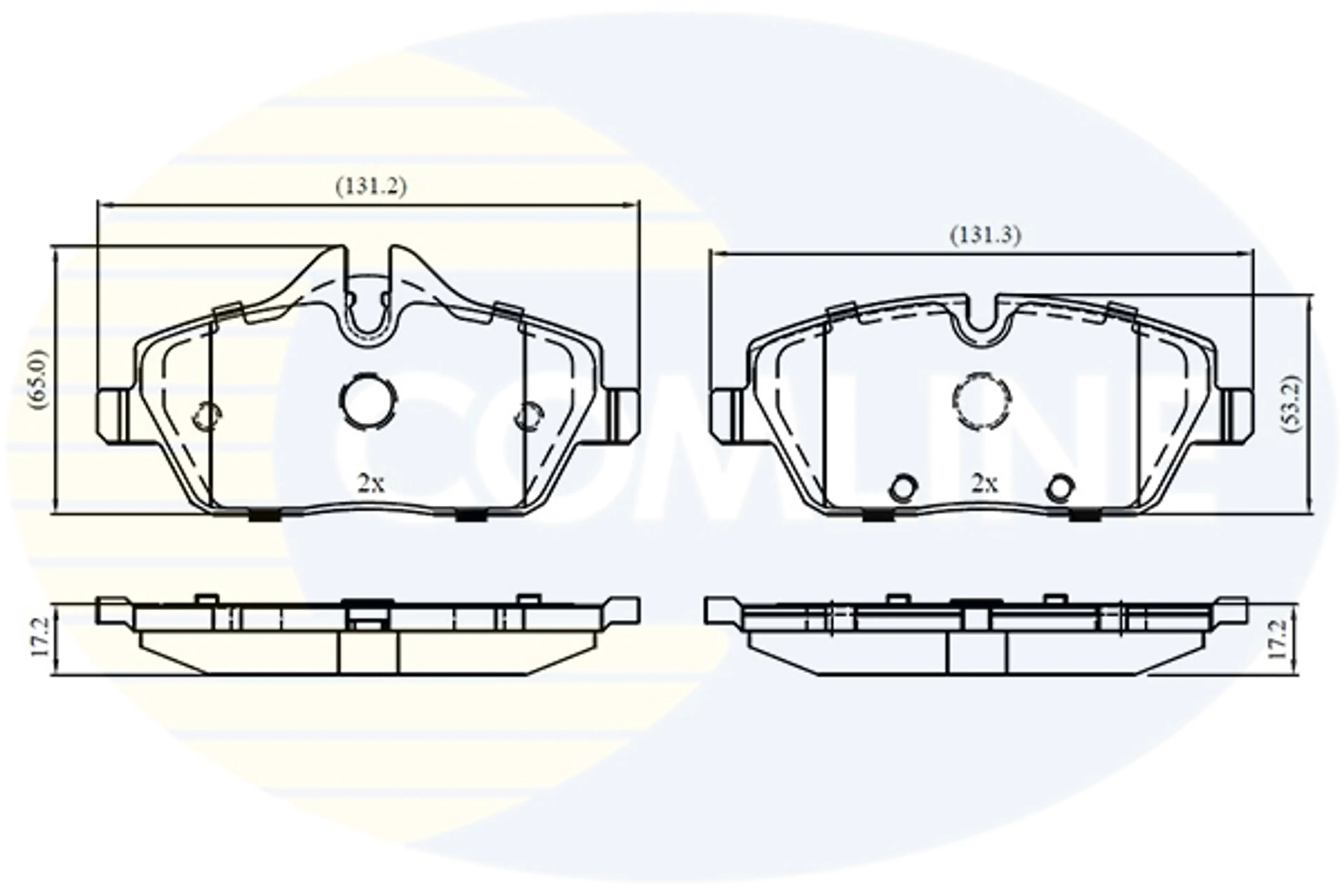 JUEGO DE PASTILLAS DE FRENO