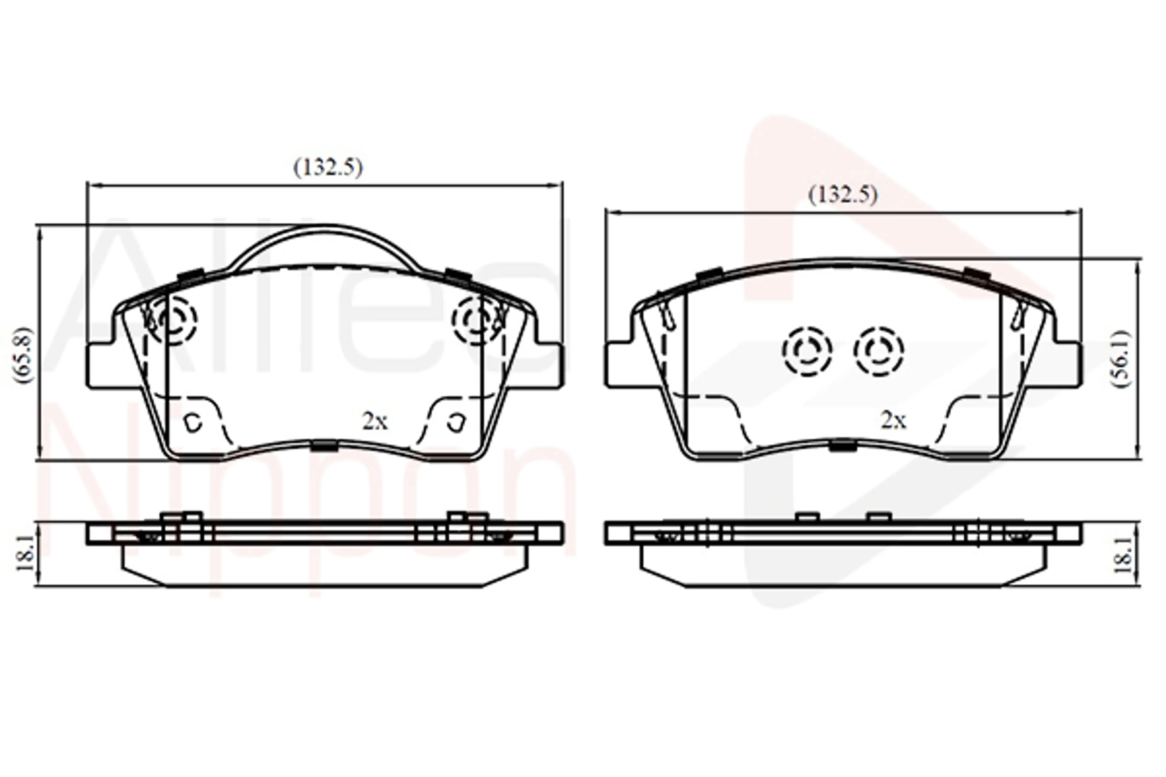 JUEGO DE PASTILLAS DE FRENO