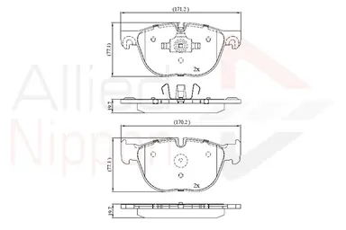 JUEGO DE PASTILLAS DE FRENO