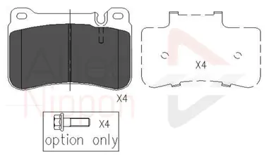 JUEGO DE PASTILLAS DE FRENO