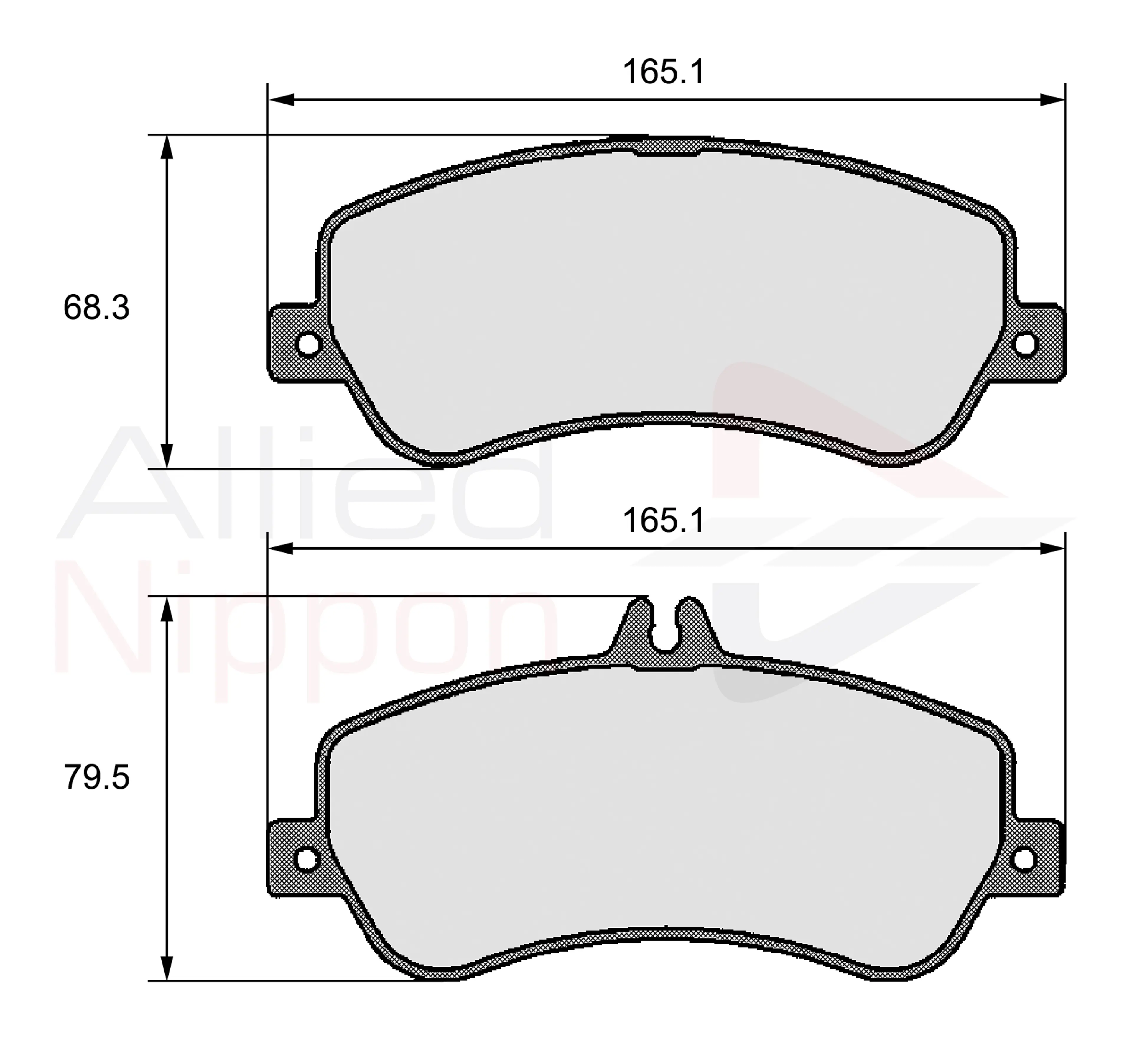 JUEGO DE PASTILLAS DE FRENO