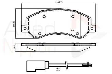 JUEGO DE PASTILLAS DE FRENO