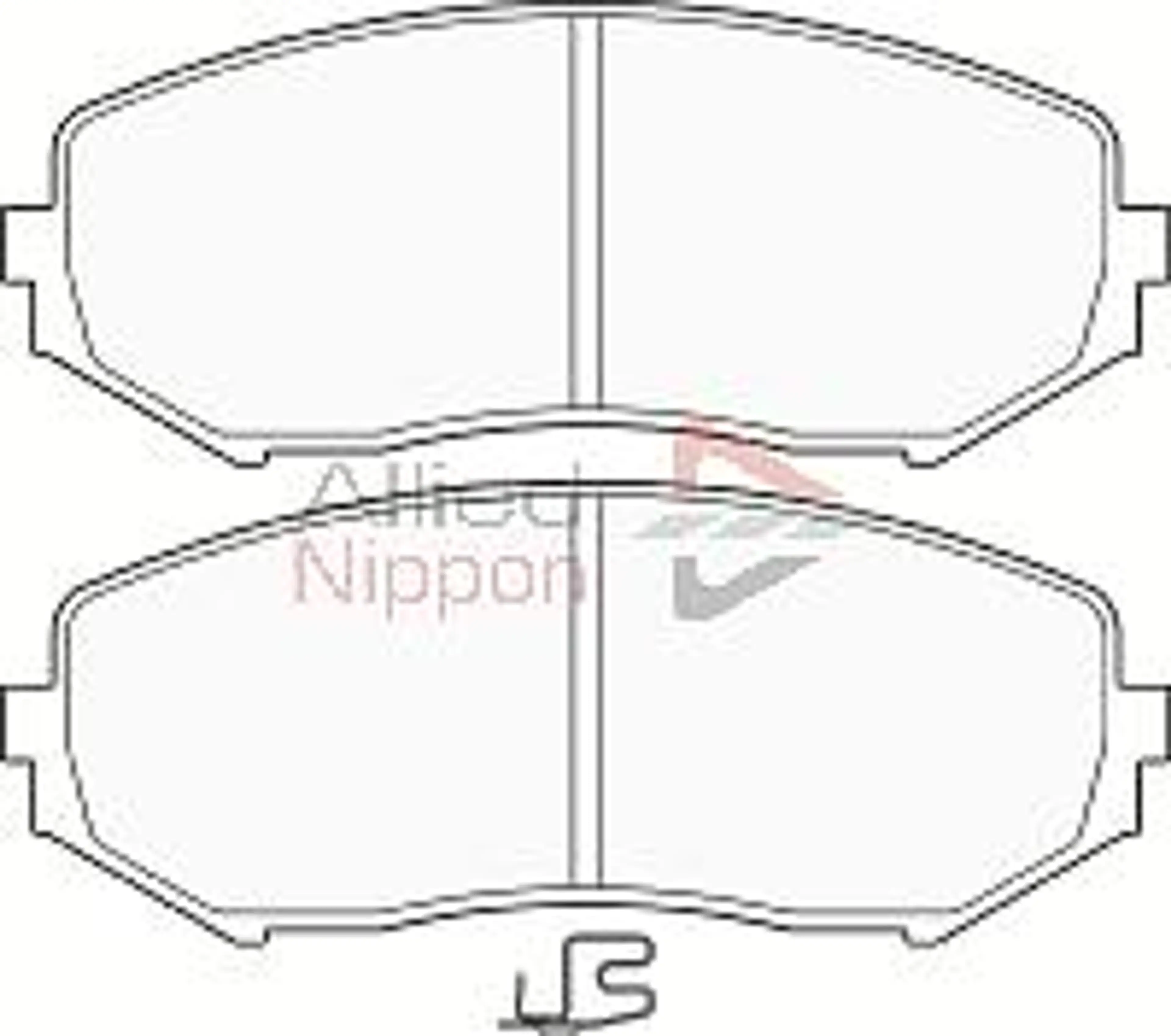 JUEGO DE PASTILLAS DE FRENO