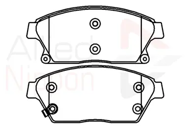 JUEGO DE PASTILLAS DE FRENO