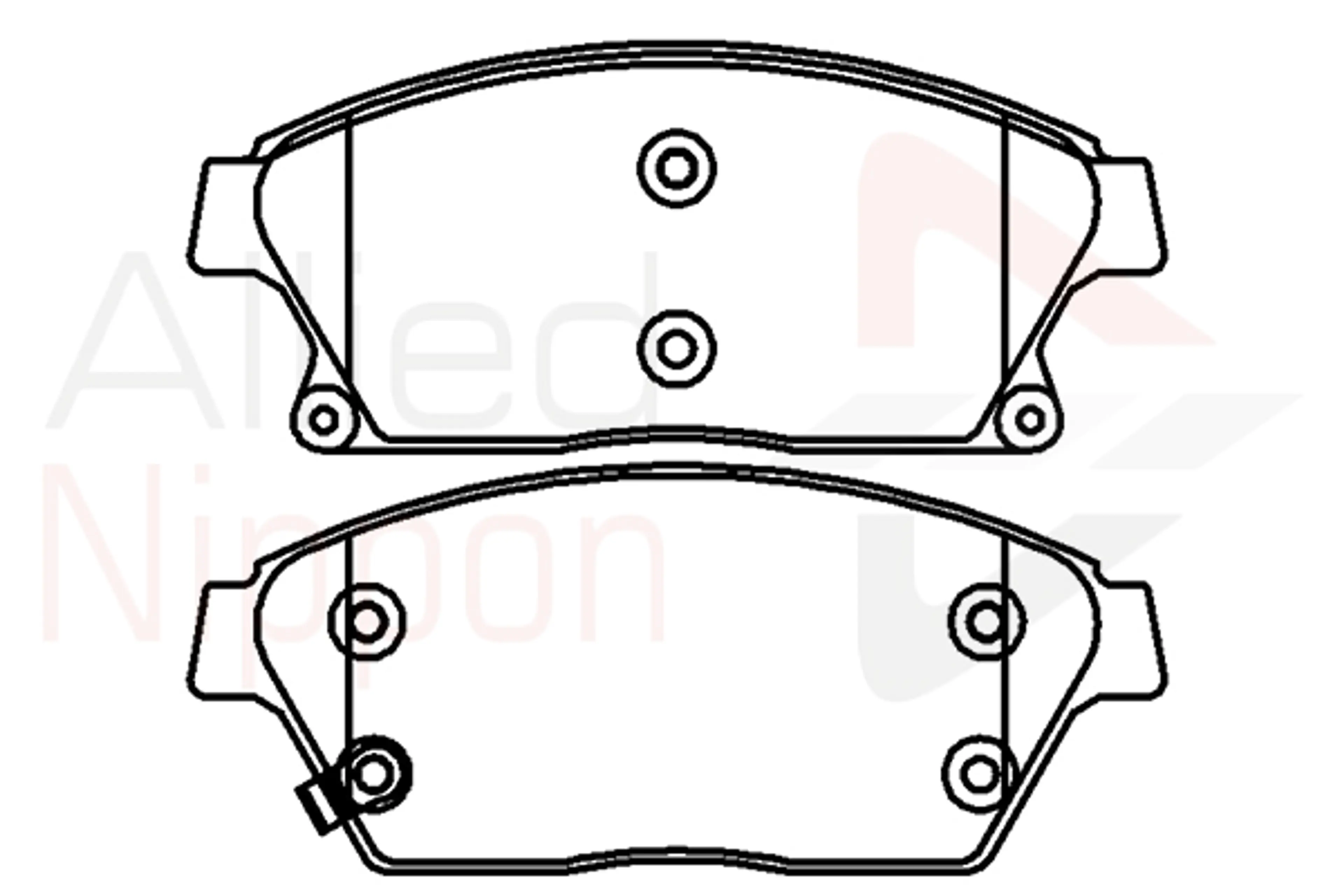 JUEGO DE PASTILLAS DE FRENO