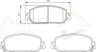 JUEGO DE PASTILLAS DE FRENO