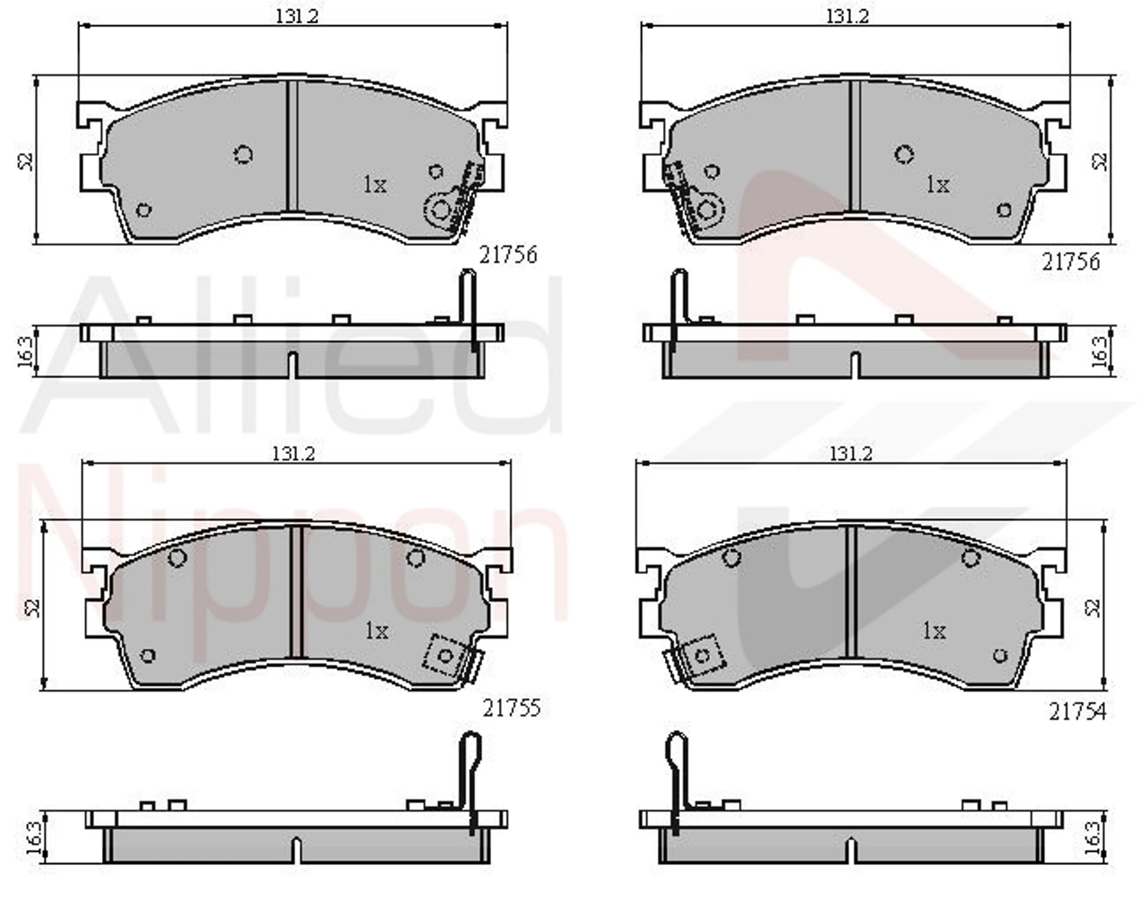 JUEGO DE PASTILLAS DE FRENO