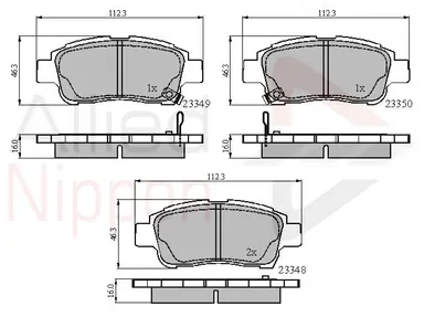 JUEGO DE PASTILLAS DE FRENO
