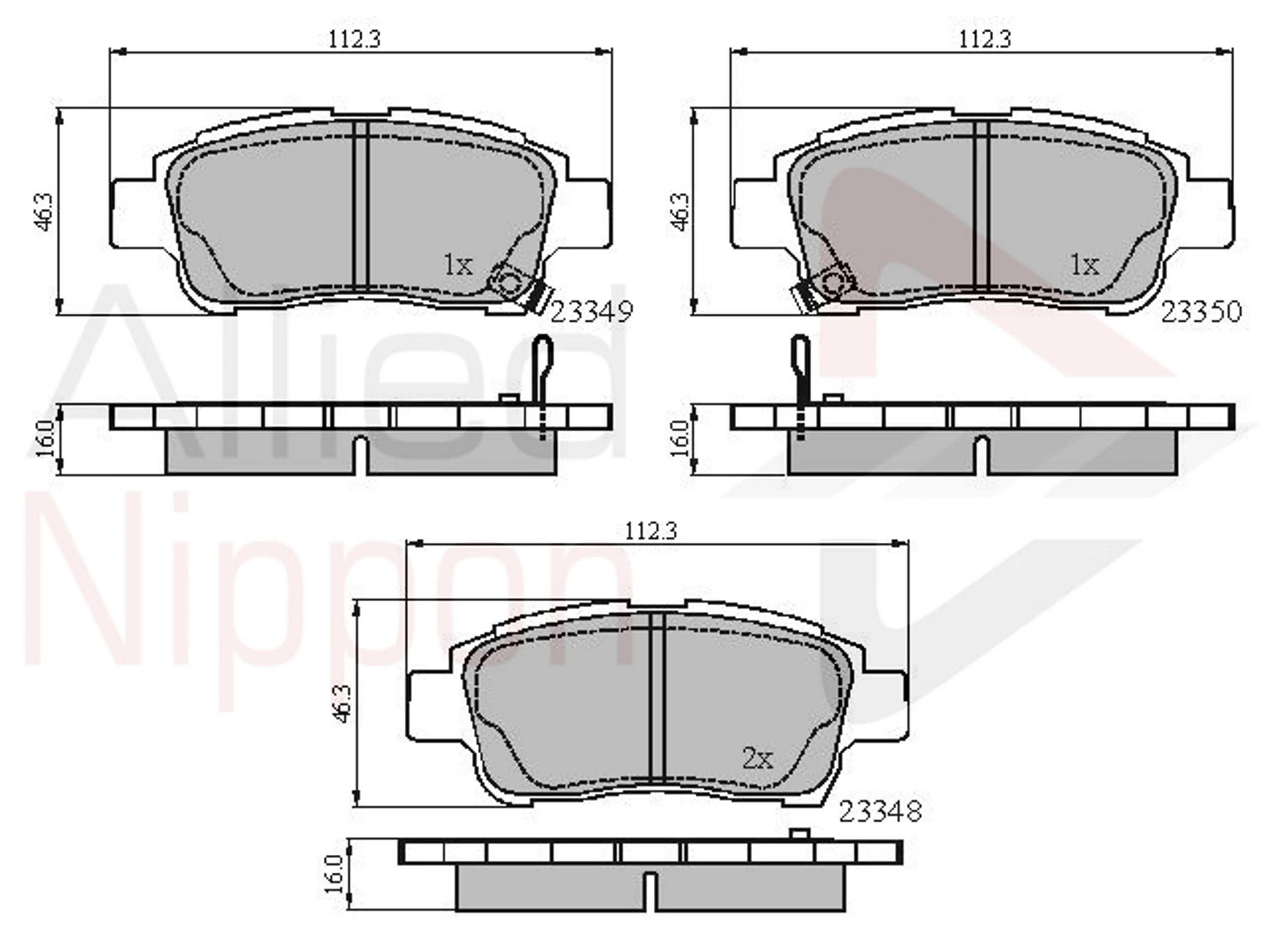 JUEGO DE PASTILLAS DE FRENO