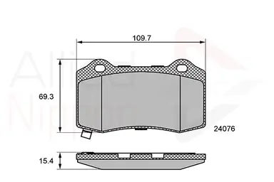 JUEGO DE PASTILLAS DE FRENO