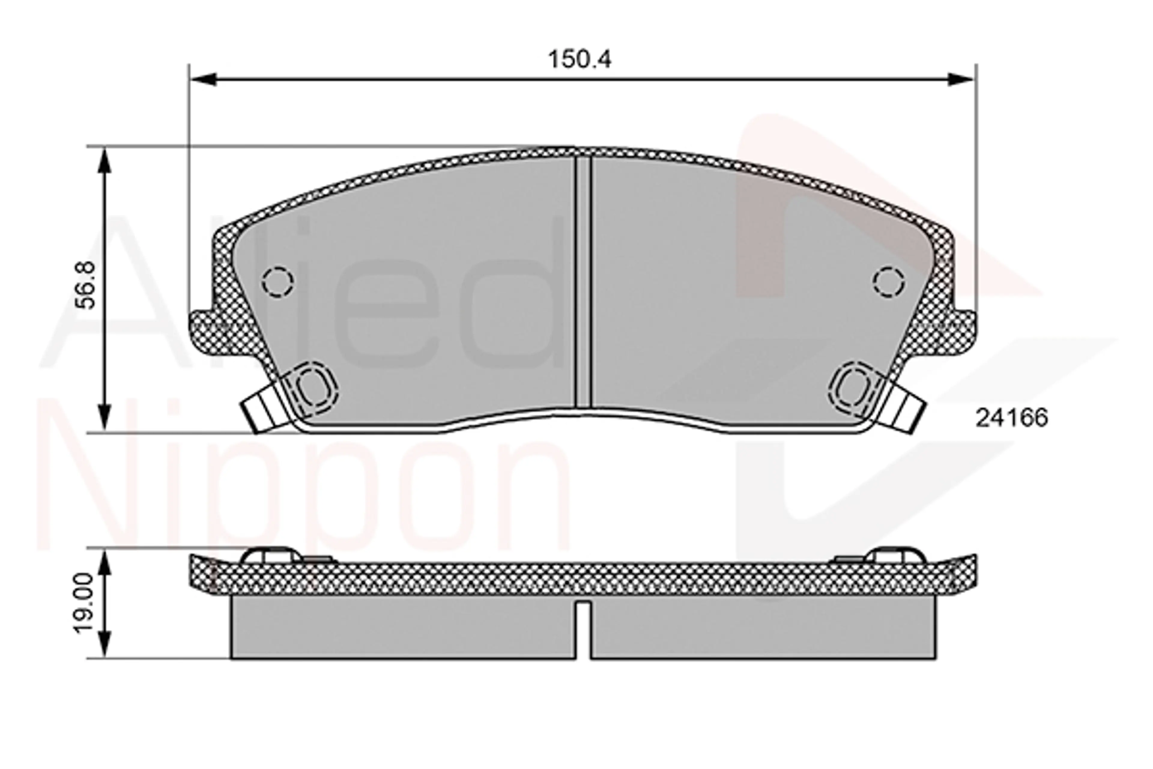 JUEGO DE PASTILLAS DE FRENO