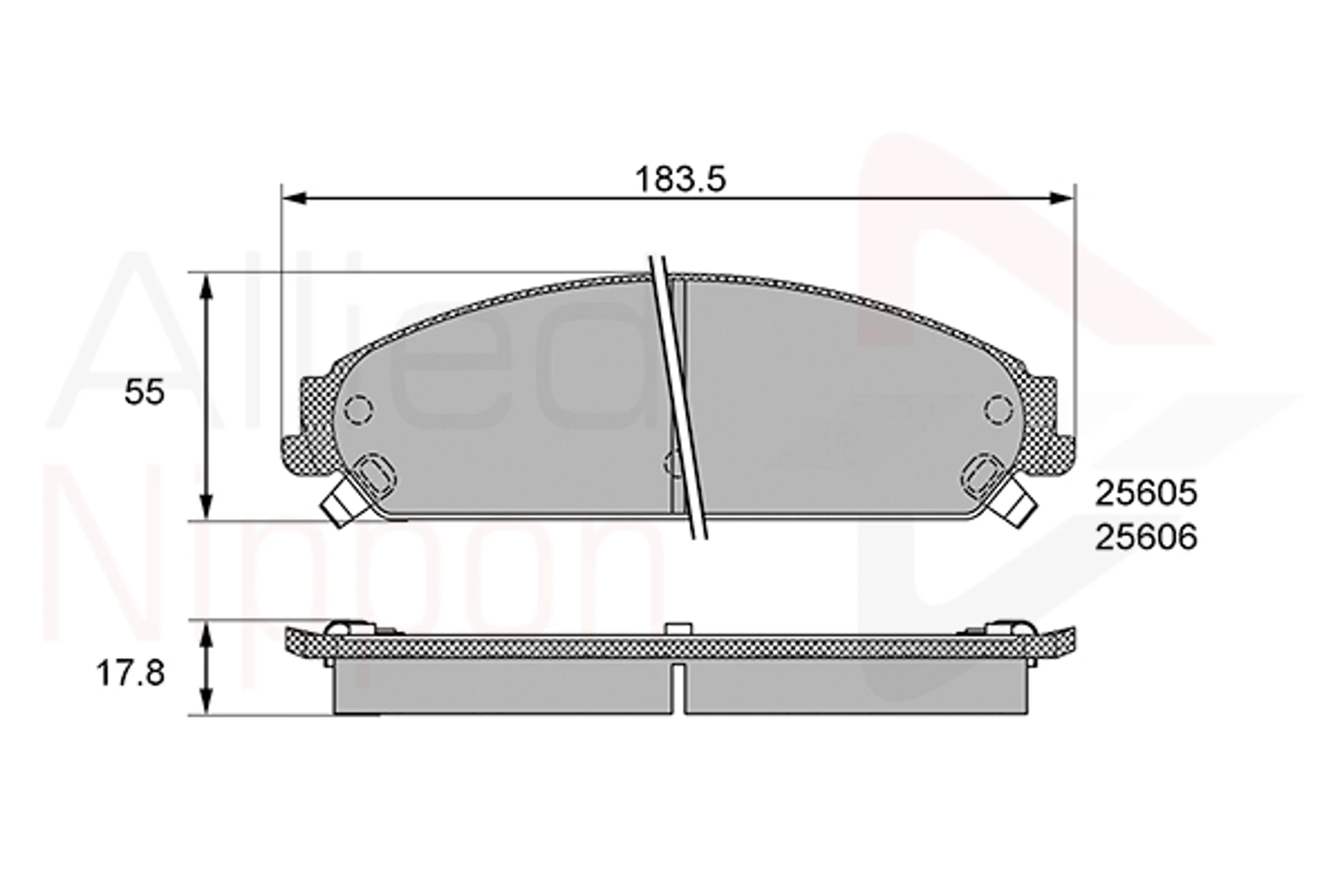 JUEGO DE PASTILLAS DE FRENO
