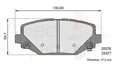 JUEGO DE PASTILLAS DE FRENO