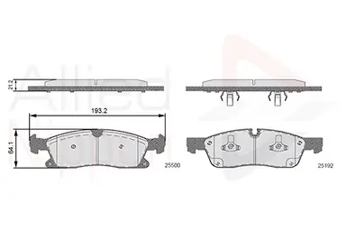 JUEGO DE PASTILLAS DE FRENO