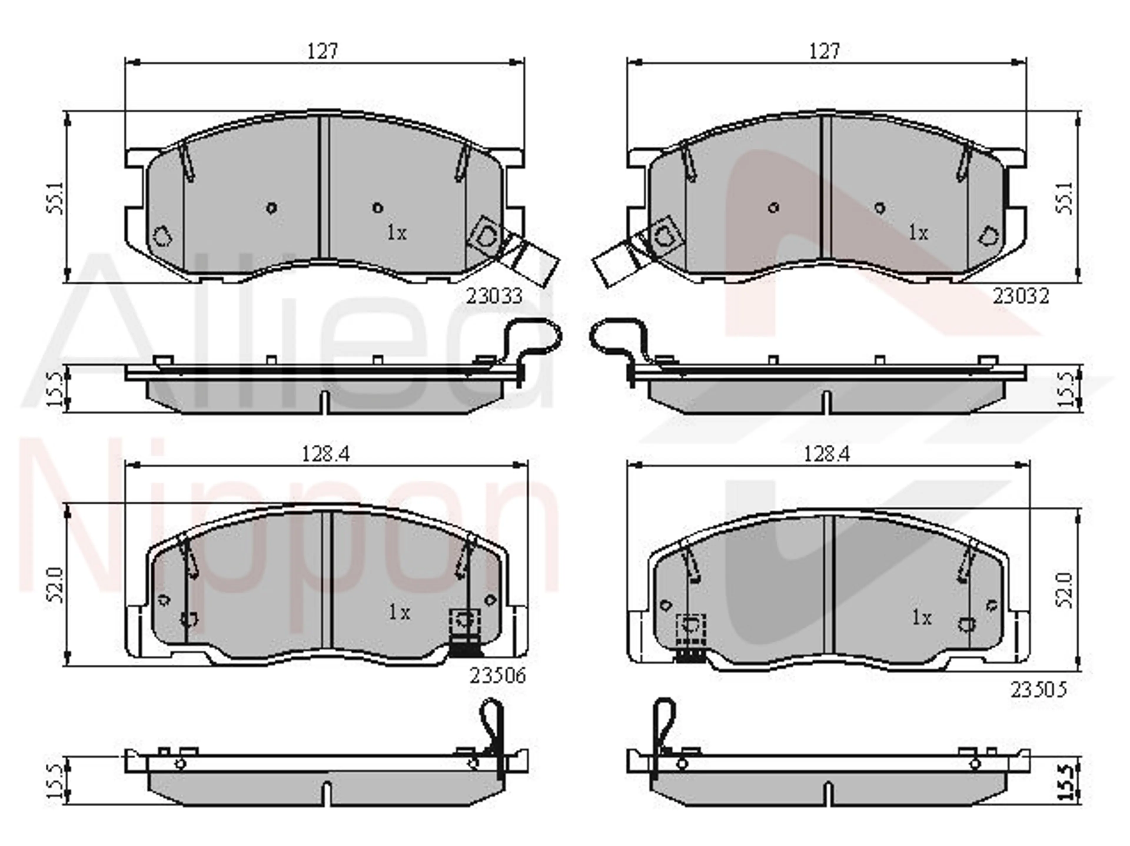 JUEGO DE PASTILLAS DE FRENO