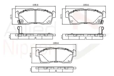 JUEGO DE PASTILLAS DE FRENO