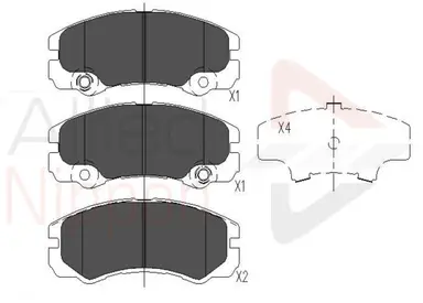 JUEGO DE PASTILLAS DE FRENO