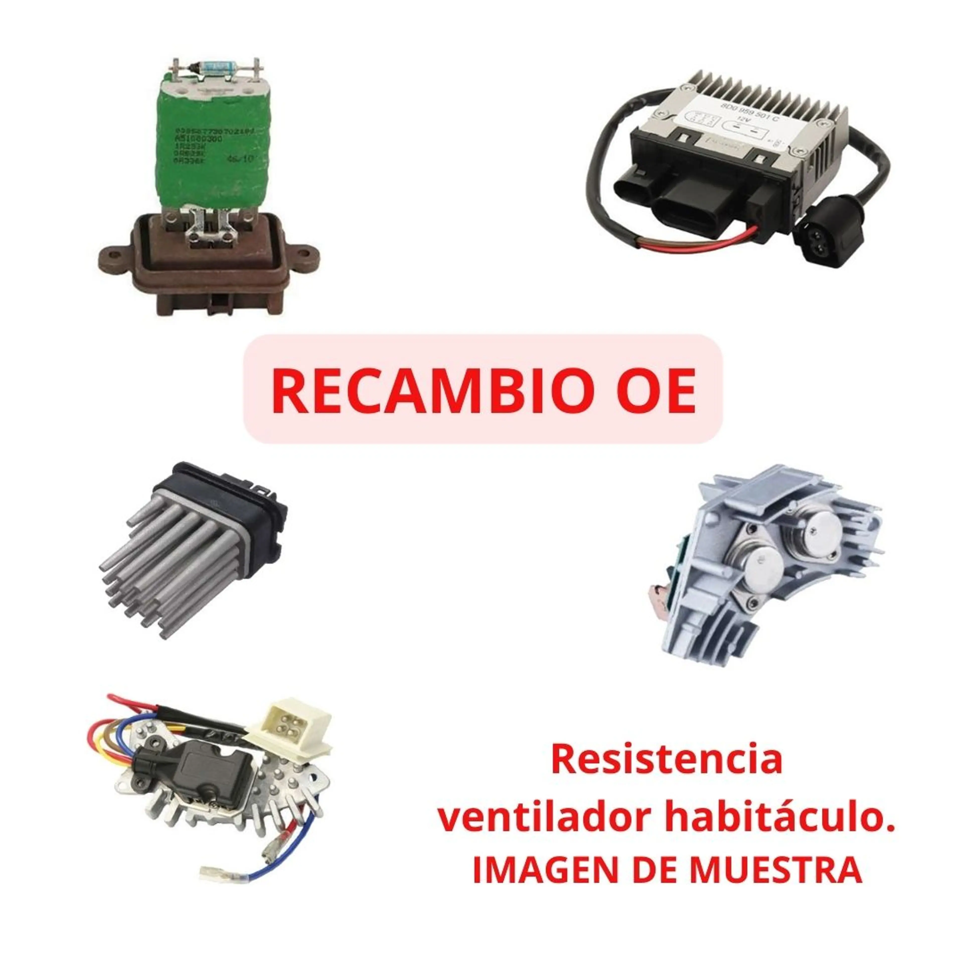 RESIST.OEM VENTILADOR HABITÁCULO
