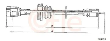 Cable del velocímetro