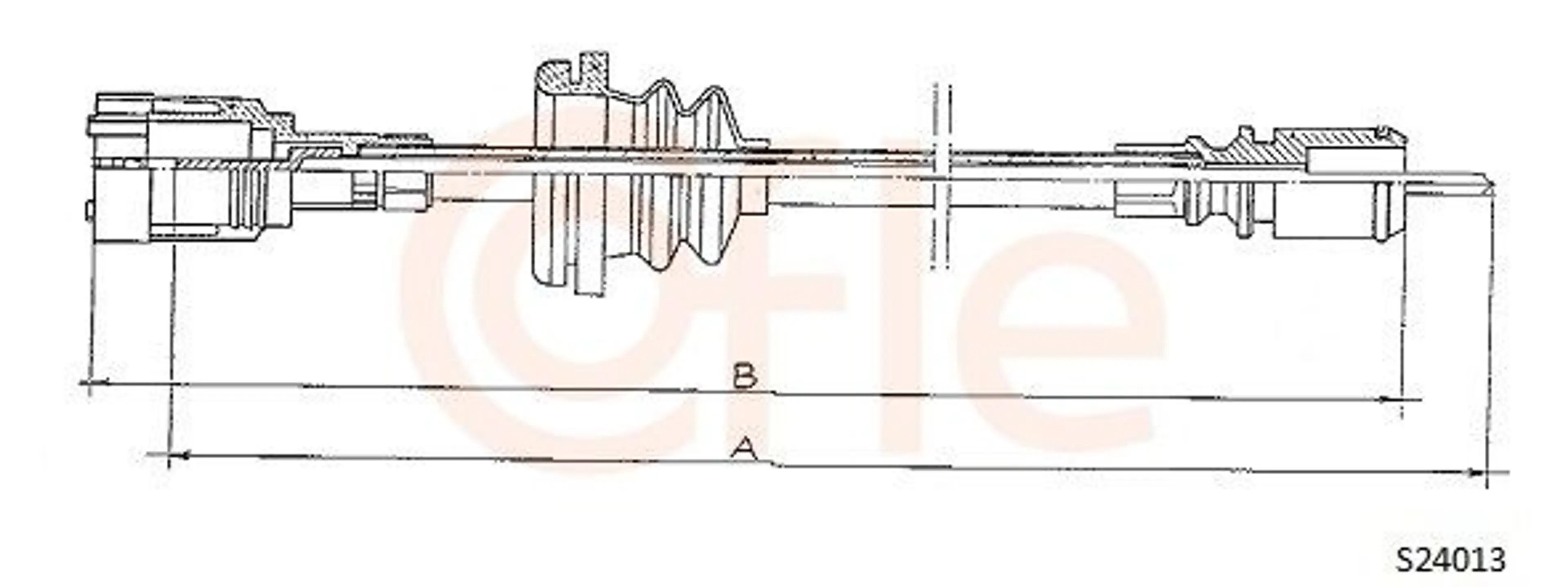 Cable del velocímetro