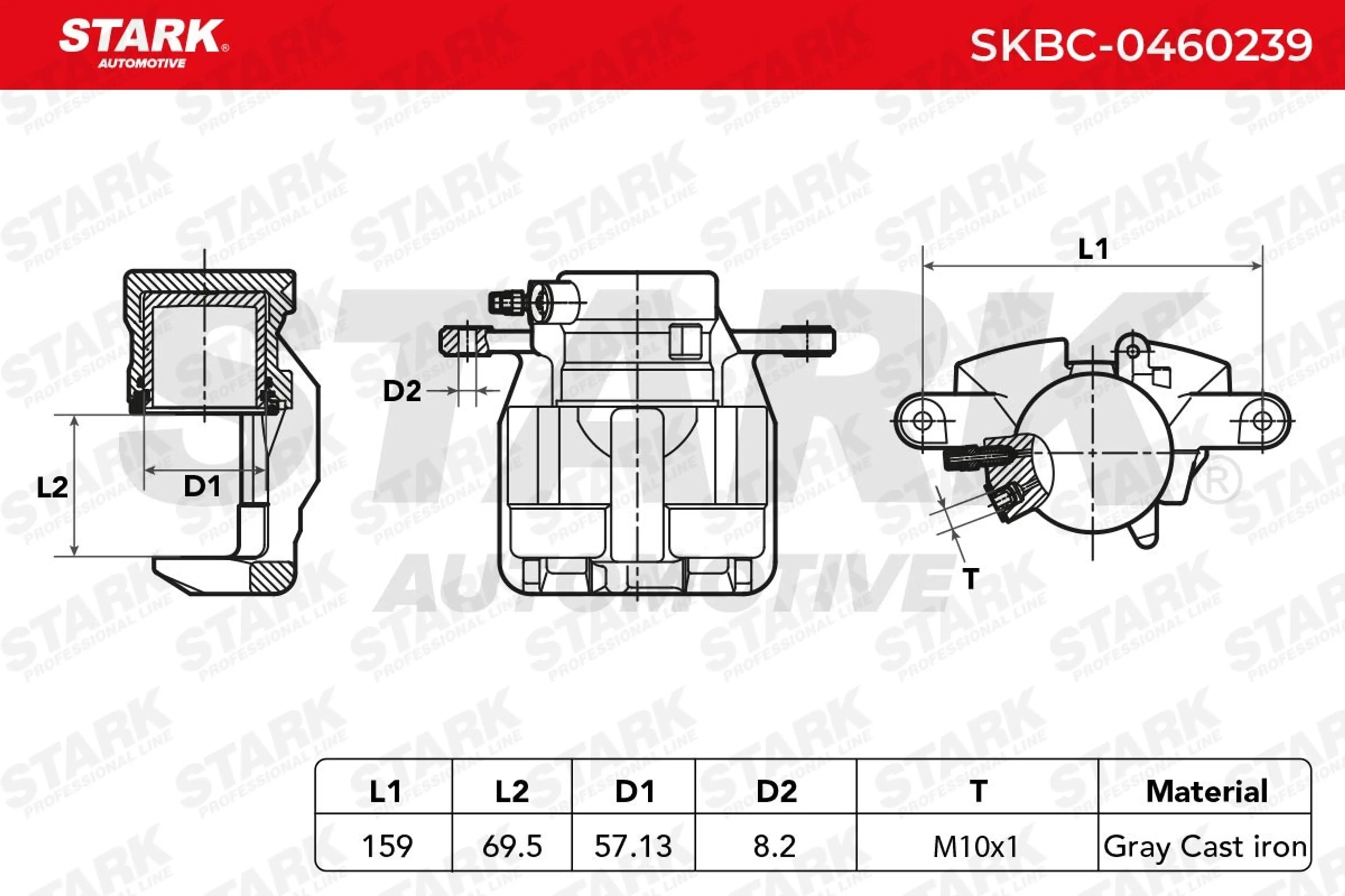 PINZA DE FRENO (SIN  DEVOLUCIÓN CAS